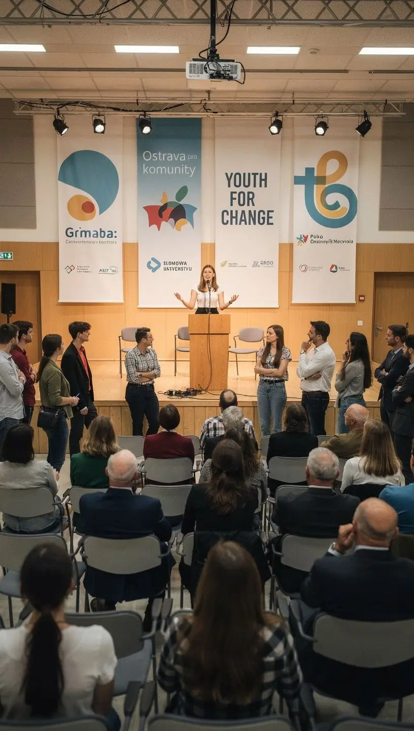 Modern office workspace